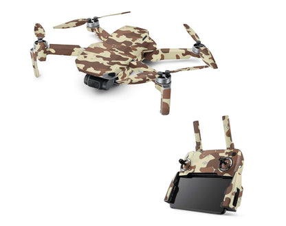 DJI Mini SE Skins Drohnen Aufkleber Wraps Cover Schutz Folie Elektronik-Sticker & -Aufkleber Skins4u Desert Camo  
