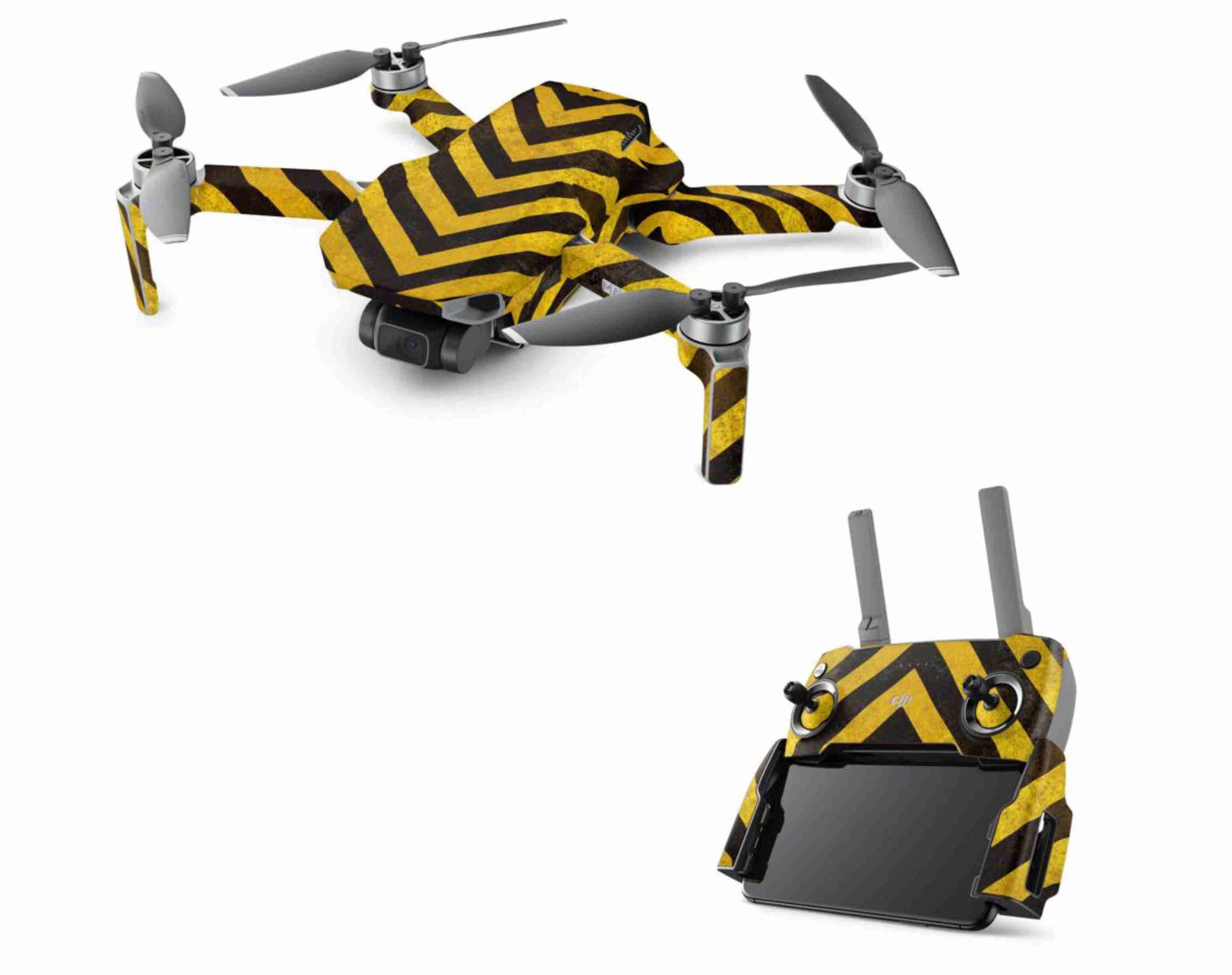 DJI Mavic Mini Serie Skins Mini 2 Mini SE Drohnen Aufkleber Set Hazard Elektronik-Sticker & -Aufkleber Skins4u DJI Mavic Mini  