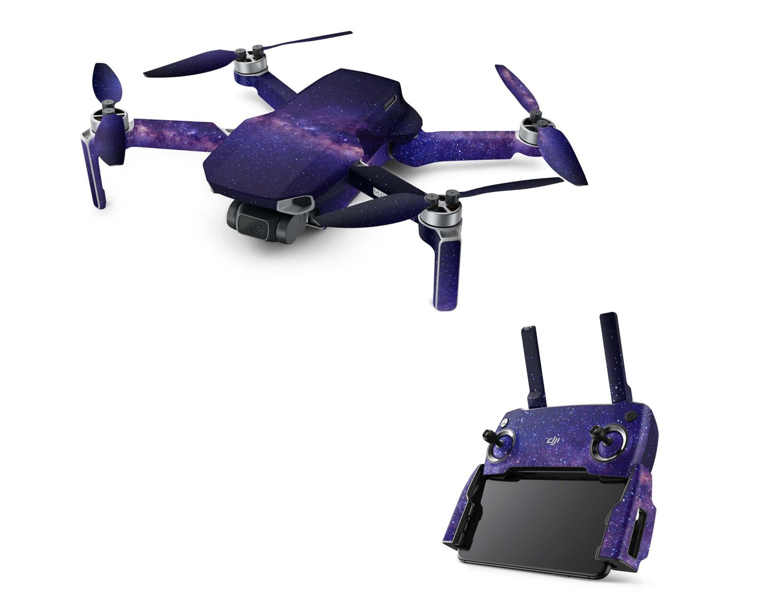 DJI Mavic Mini Serie Skins Mini 2 Mini SE Drohnen Aufkleber Set Milky Way Elektronik-Sticker & -Aufkleber Skins4u DJI Mavic Mini  