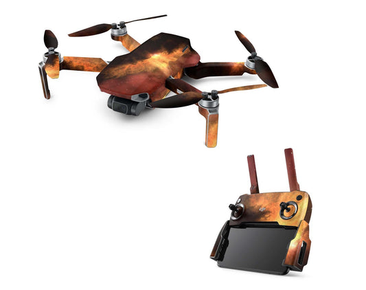 DJI Mavic Mini Serie Skins Mini 2 Mini SE Drohnen Aufkleber Set Solar Storm Elektronik-Sticker & -Aufkleber Skins4u DJI Mavic Mini  