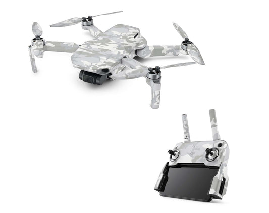 DJI Mavic Mini Serie Skins Mini 2 Mini SE Drohnen Aufkleber Set White Camouflage Elektronik-Sticker & -Aufkleber Skins4u DJI Mavic Mini  