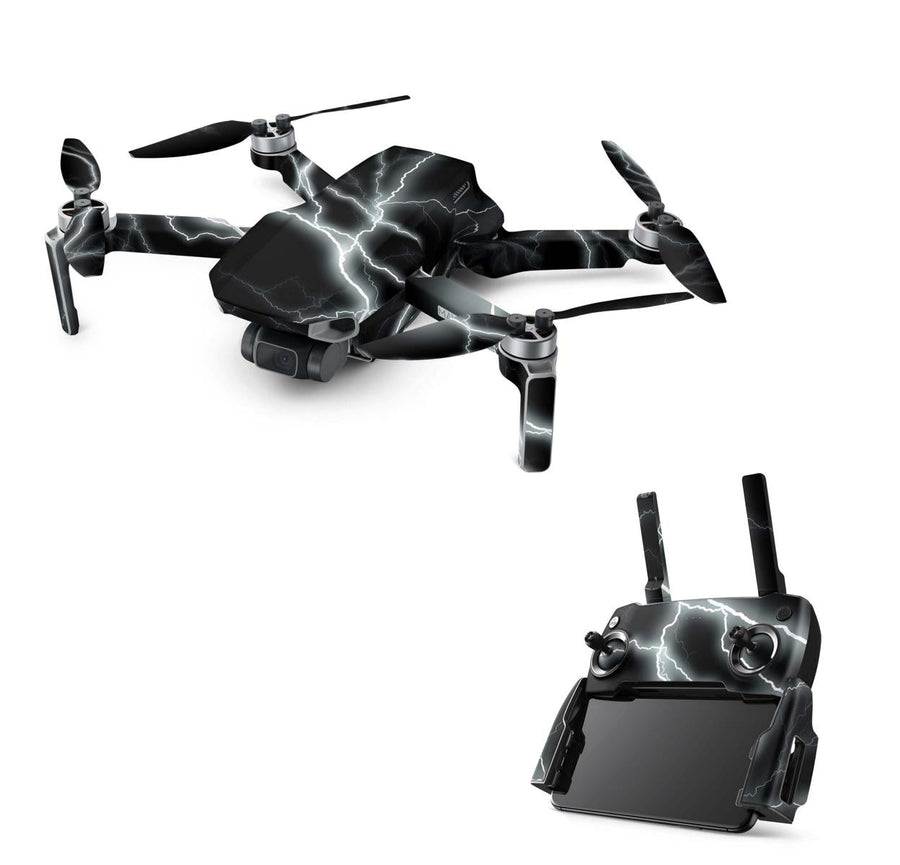 DJI Mavic Mini Serie Skins Mini 2 Mini SE Drohnen Aufkleber Set Apocalypse black Elektronik-Sticker & -Aufkleber Skins4u DJI Mavic Mini  