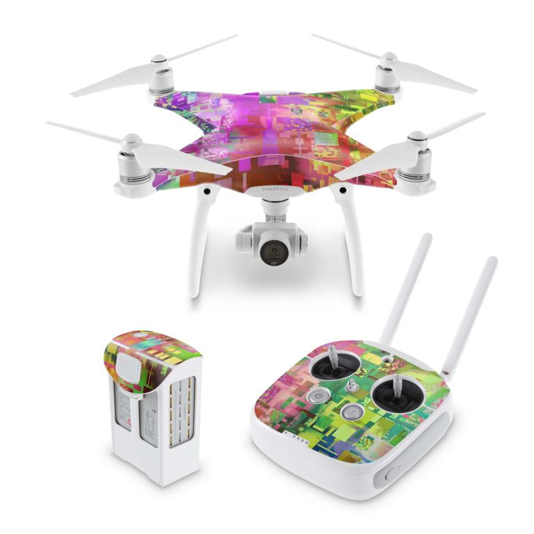 DJI Phantom Skins Aufkleber 2 3 4 Pro & Advanced Modelle Abstract Elektronik-Sticker & -Aufkleber Drohnen-Aufkleber   