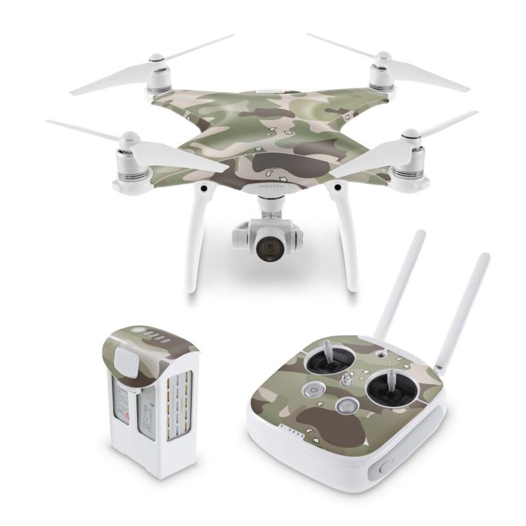 DJI Phantom Skins Aufkleber 2 3 4 Pro & Advanced Modelle FC Camouflage Elektronik-Sticker & -Aufkleber Drohnen-Aufkleber   