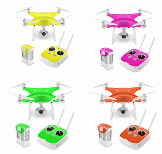 DJI Phantom Skins Aufkleber 2 3 4 Pro & Advanced Neon fluoreszierende Folien Elektronik-Sticker & -Aufkleber Drohnen-Aufkleber   