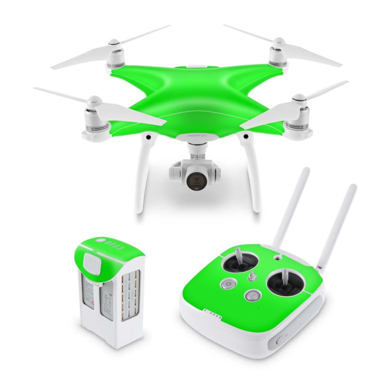 DJI Phantom Skins Aufkleber 2 3 4 Pro & Advanced Neon fluoreszierende Folien Elektronik-Sticker & -Aufkleber Drohnen-Aufkleber Phantom 2 neon grün 