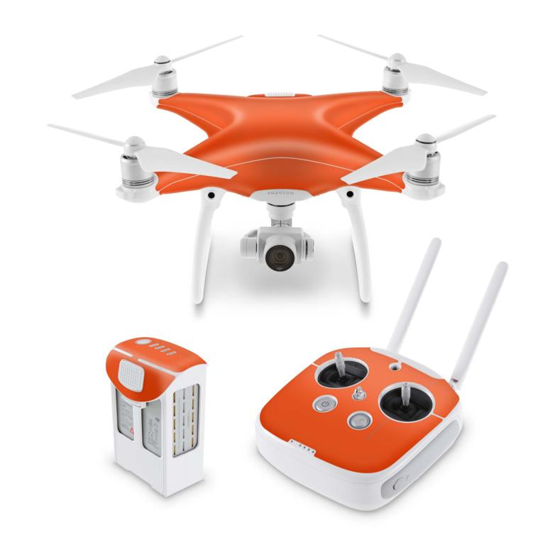 DJI Phantom Skins Aufkleber 2 3 4 Pro & Advanced Neon fluoreszierende Folien Elektronik-Sticker & -Aufkleber Drohnen-Aufkleber Phantom 2 neon orange 