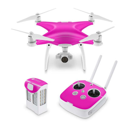 DJI Drohnen Aufkleber neon Farben Mavic Pro / Mini / Air / Phantom / Enterprise / Zoom Elektronik-Sticker & -Aufkleber Skins4u DJI Phantom 3 neon pink 