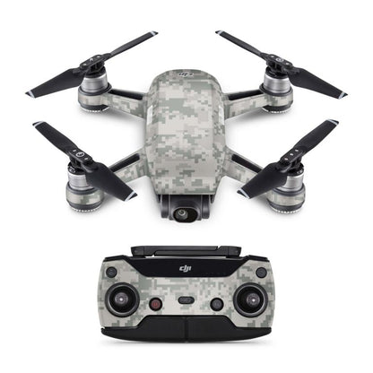 DJI Spark Skins Drohnen Aufkleber Folierung Vinyl Skin Elektronik-Sticker & -Aufkleber Skins4u Acu Camo  