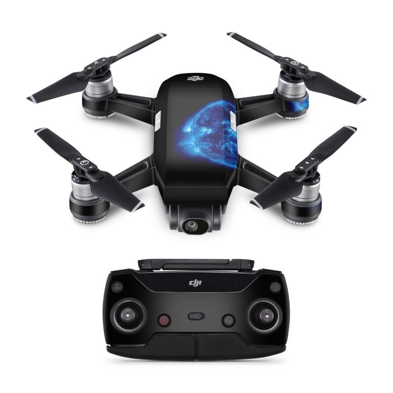 DJI Spark Skins Drohnen Aufkleber Folierung Vinyl Skin Elektronik-Sticker & -Aufkleber Skins4u Blue Giant  