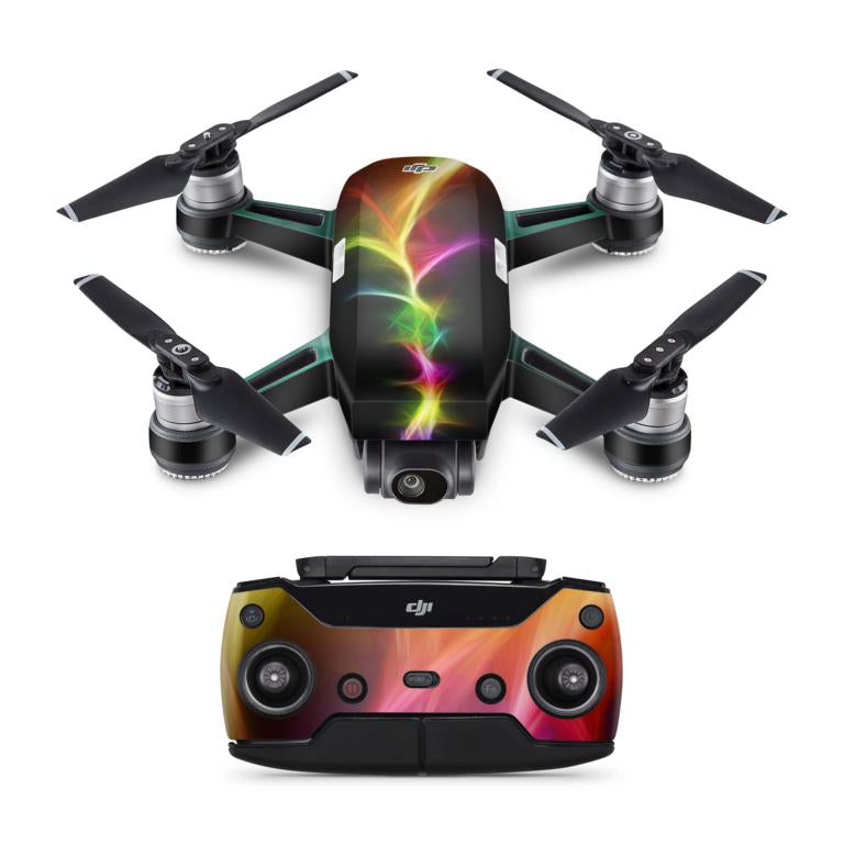 DJI Spark Drohnen Skin Folierung Design Vinyl Skins colors Elektronik-Sticker & -Aufkleber Skins4u   