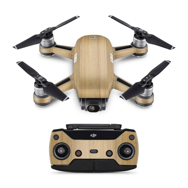 DJI Spark Drohnen Skin Folierung Design Vinyl Skins eiche Elektronik-Sticker & -Aufkleber Skins4u   