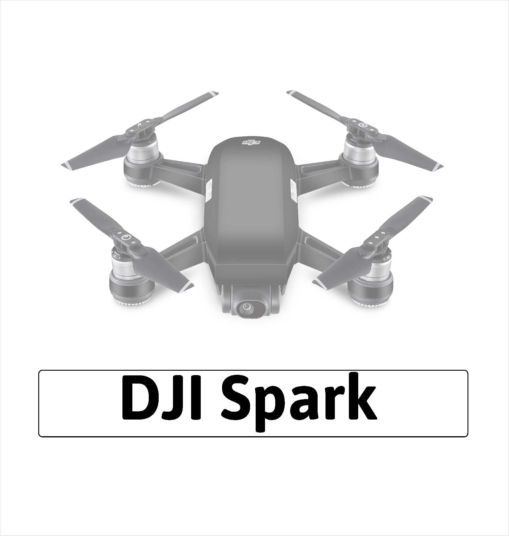 DJI Spark Skins Drohnen Aufkleber Folierung Vinyl Skin Elektronik-Sticker & -Aufkleber Skins4u   