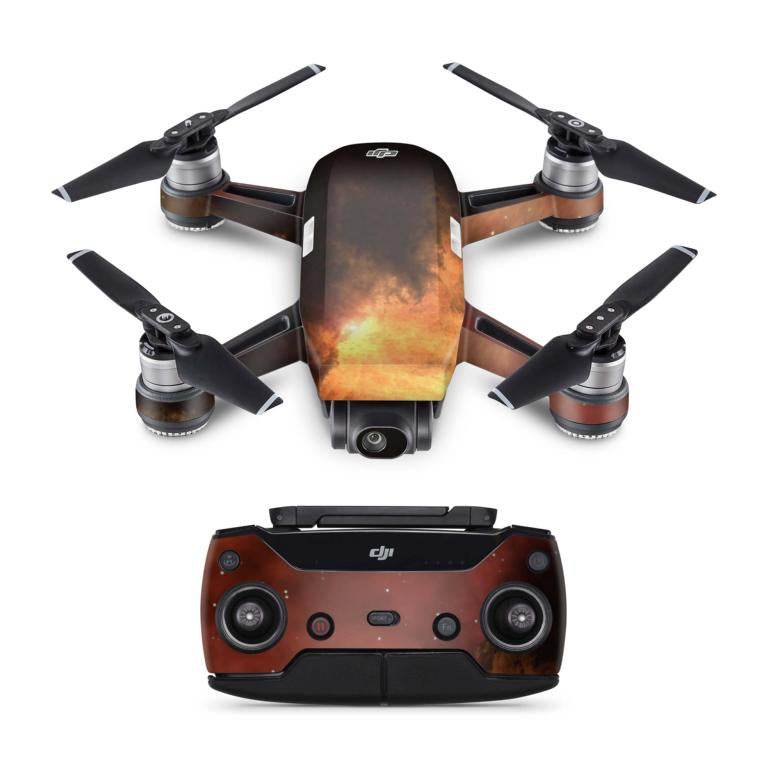 DJI Spark Skins Drohnen Aufkleber Folierung Vinyl Skin Elektronik-Sticker & -Aufkleber Skins4u Solar Storm  