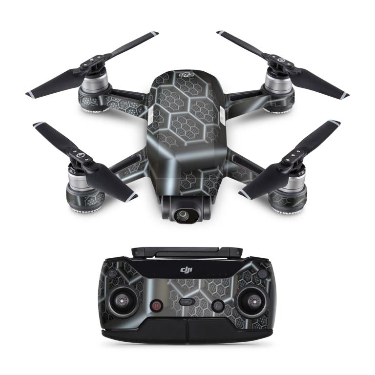 DJI Spark Skins Drohnen Aufkleber Folierung Vinyl Skin Elektronik-Sticker & -Aufkleber Skins4u WASP  