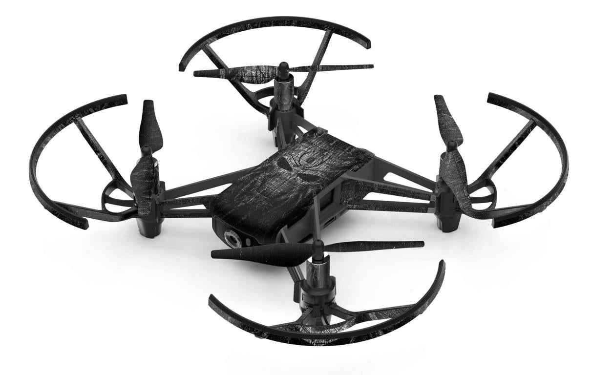 DJI RYZE Tello Drohnen Aufkleber Vinyl Skin Set Black Demon Elektronik-Sticker & -Aufkleber Skins4u   