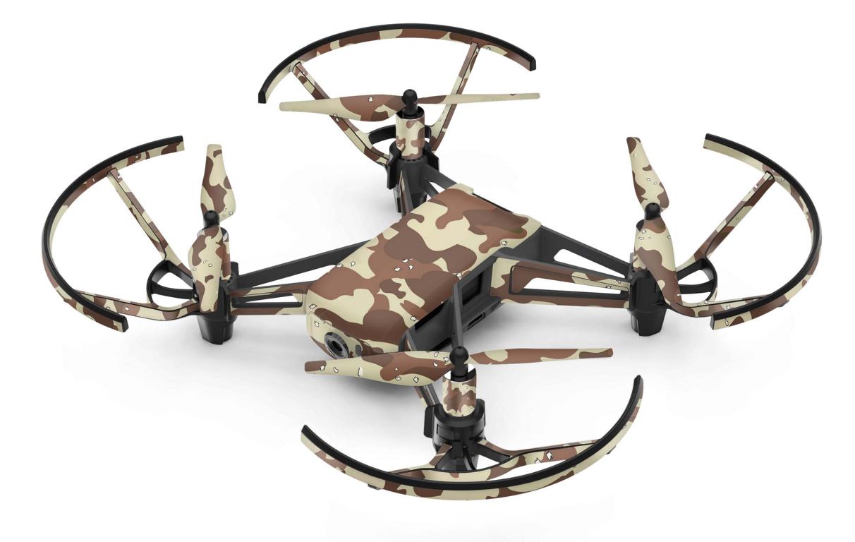 DJI RYZE Tello Drohnen Aufkleber Vinyl Skin Set Desert Camo Elektronik-Sticker & -Aufkleber Skins4u   