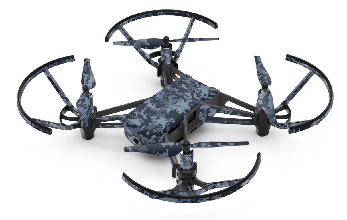 DJI RYZE Tello Drohnen Aufkleber Vinyl Skin Set Digital Navy Camo Elektronik-Sticker & -Aufkleber Skins4u   