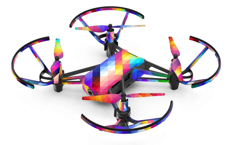 DJI RYZE Tello Drohnen Aufkleber Vinyl Skin Set Geo Elektronik-Sticker & -Aufkleber Skins4u   