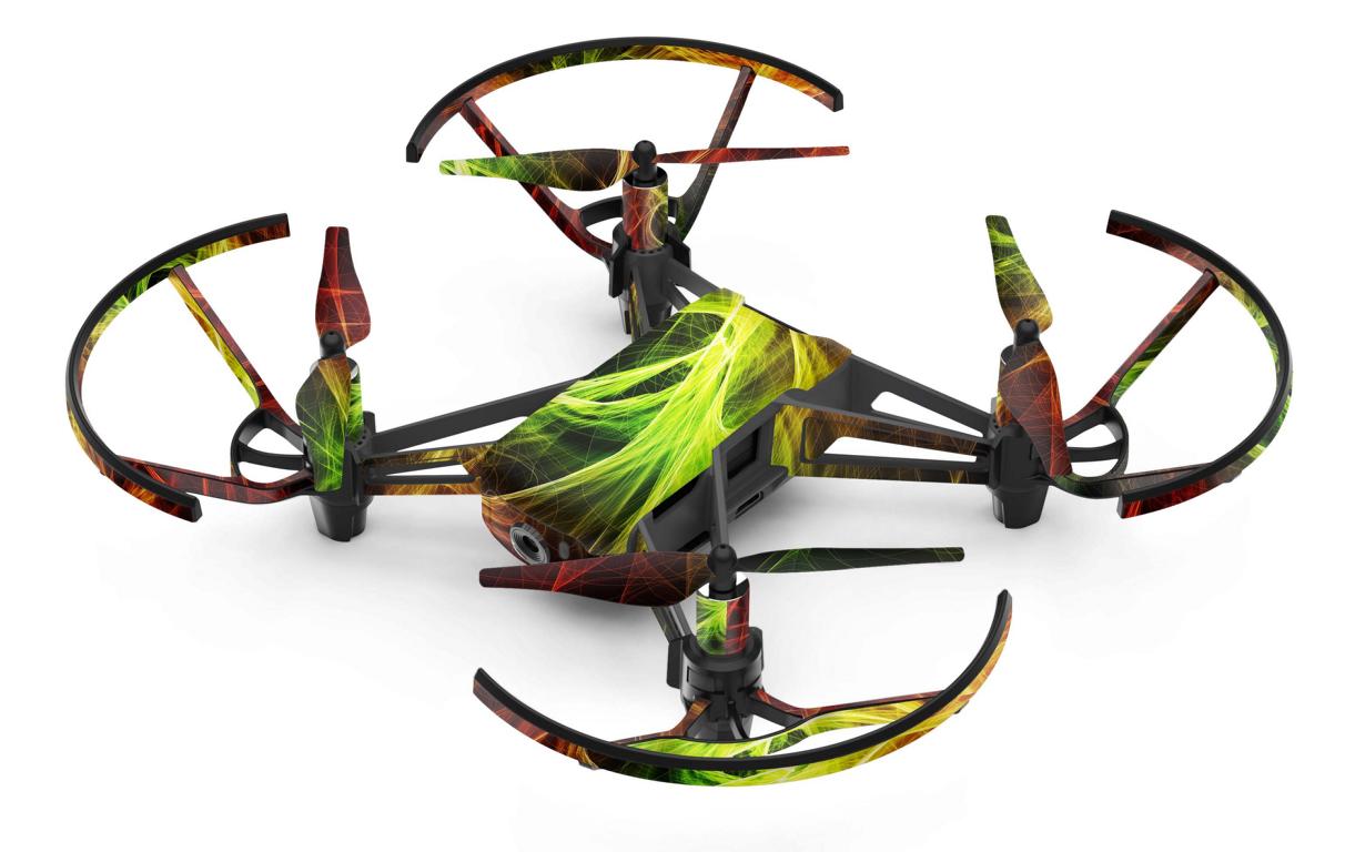 DJI RYZE Tello Drohnen Aufkleber Vinyl Skin Set Particles Elektronik-Sticker & -Aufkleber Skins4u   