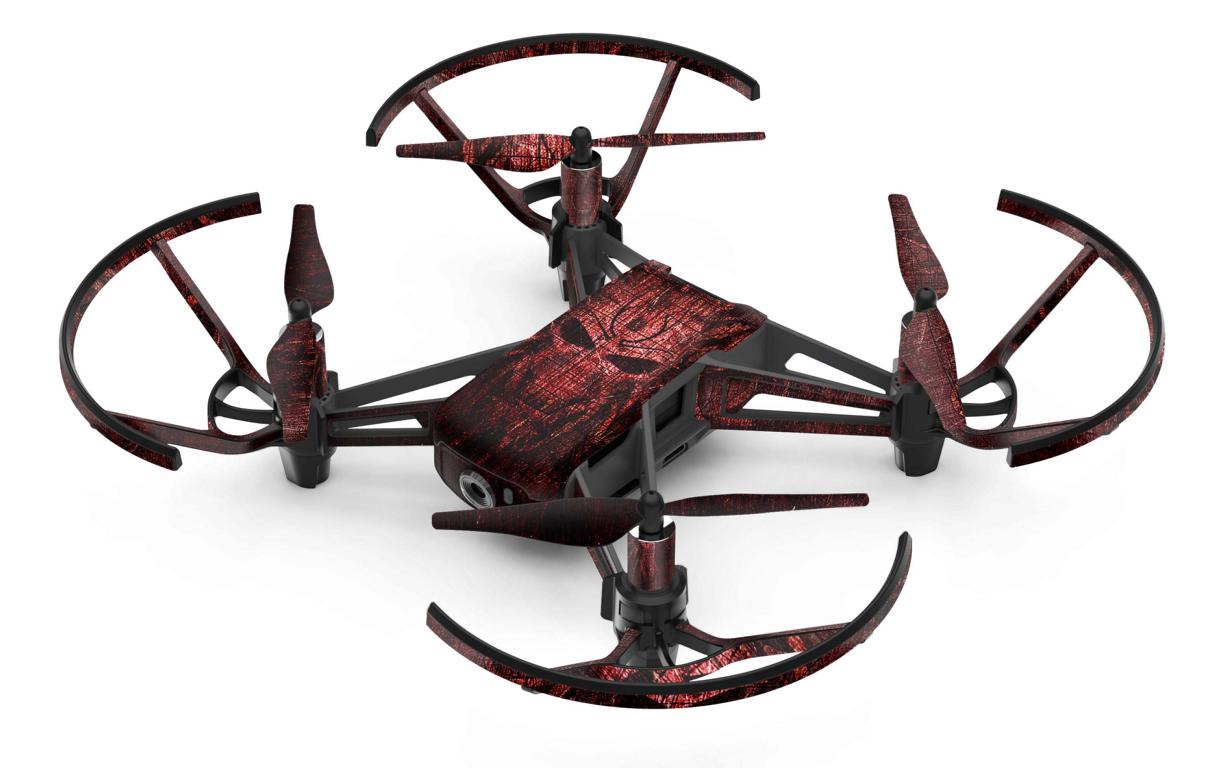 DJI RYZE Tello Drohnen Aufkleber Vinyl Skin Set Red Demon Elektronik-Sticker & -Aufkleber Skins4u   