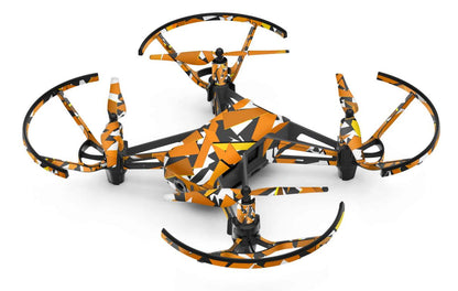 DJI Tello RYZE Ultimate Skin Set Drohnen Aufkleber mit Akku Skins Elektronik-Sticker & -Aufkleber Skins4u Signal orange  