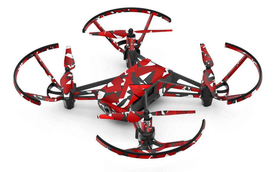 DJI RYZE Tello Drohnen Aufkleber Vinyl Skin Set Signal red Elektronik-Sticker & -Aufkleber Skins4u   