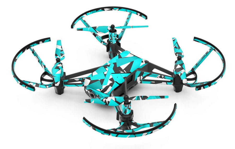 DJI RYZE Tello Drohnen Aufkleber Vinyl Skin Set Signal tuerkis Elektronik-Sticker & -Aufkleber Skins4u   
