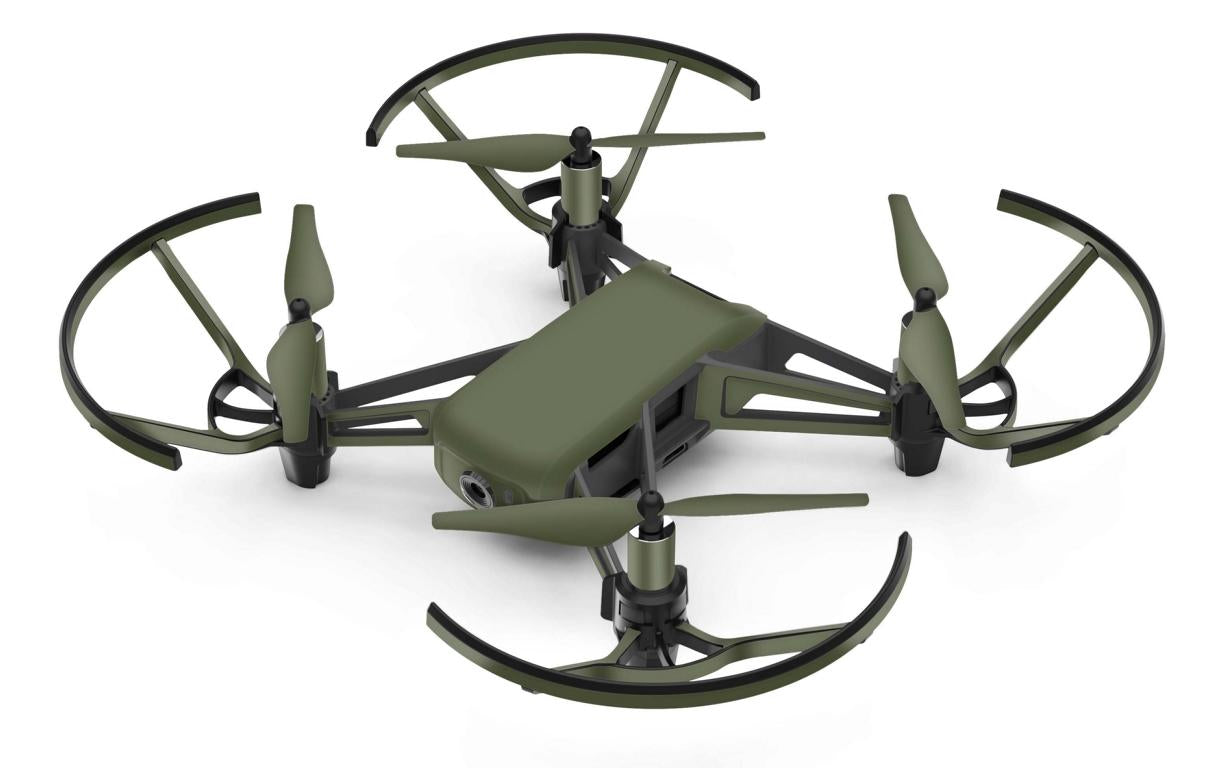 DJI RYZE Tello Drohnen Aufkleber Vinyl Skin Set Solid State Olive Elektronik-Sticker & -Aufkleber Skins4u   