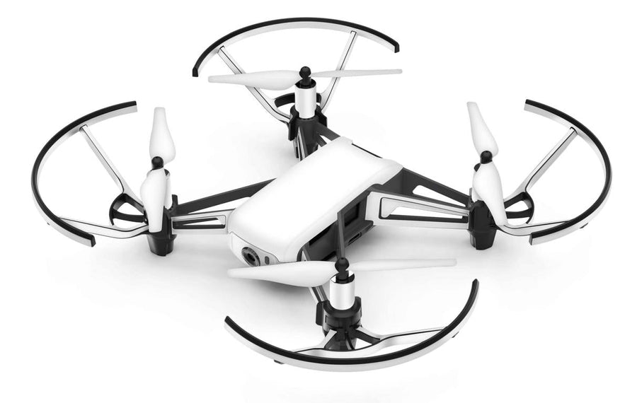 DJI RYZE Tello Drohnen Aufkleber Vinyl Skin Set Solid State Weiss Elektronik-Sticker & -Aufkleber Skins4u   