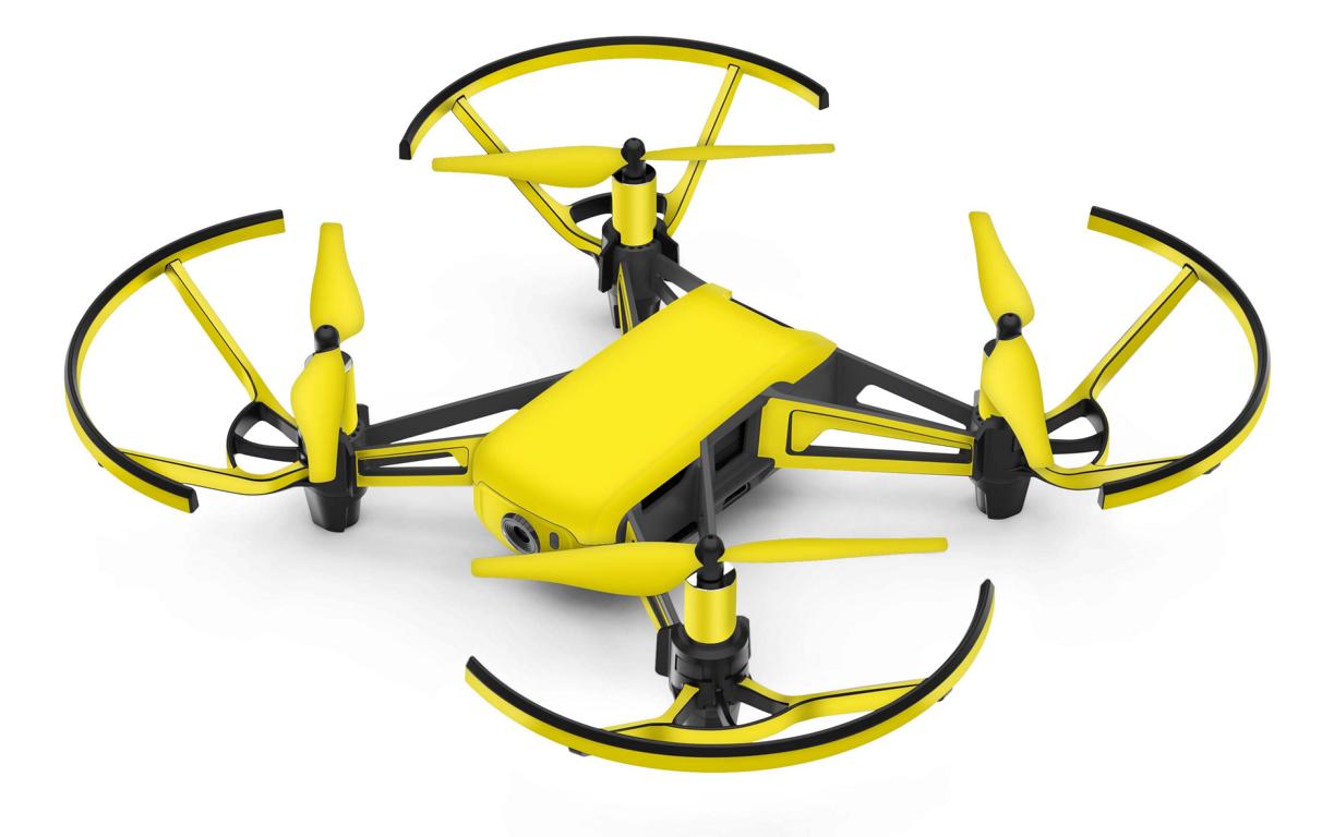 DJI RYZE Tello Drohnen Aufkleber Vinyl Skin Set Solid State Yellow Elektronik-Sticker & -Aufkleber Skins4u   