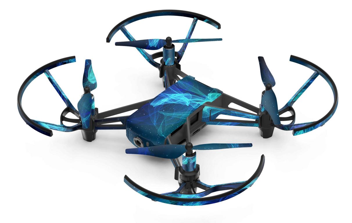 DJI RYZE Tello Drohnen Aufkleber Vinyl Skin Set Star Spiral Elektronik-Sticker & -Aufkleber Skins4u   