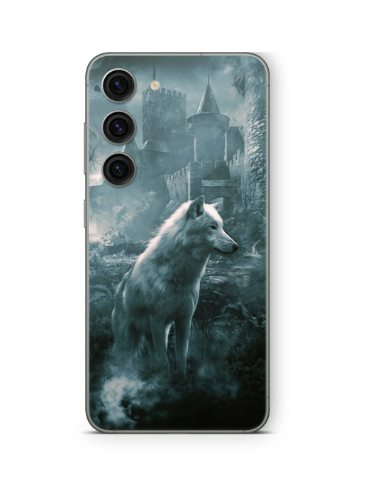 Samsung Galaxy S23 5G Skin Design Vinyl Premium Schutz Folie Ghost Wolf Aufkleber Skins4u   