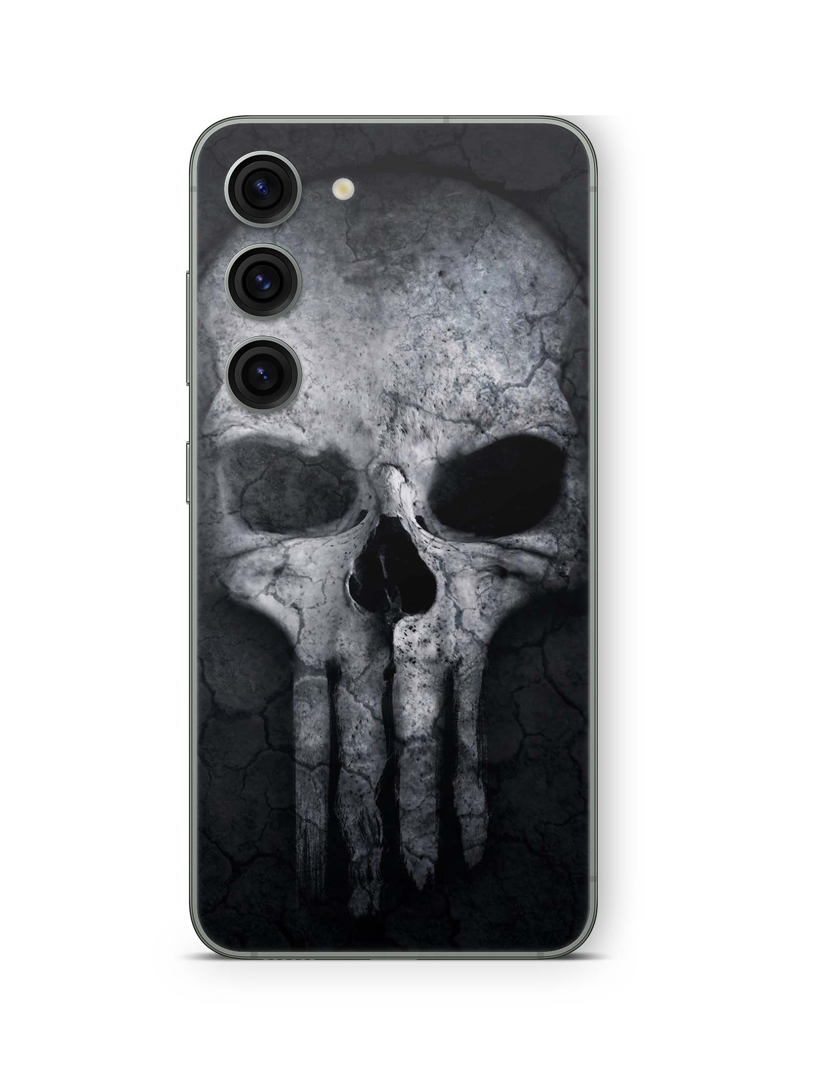 Samsung Galaxy S23 5G Skin Design Vinyl Premium Schutz Folie Hard Skull Aufkleber Skins4u   