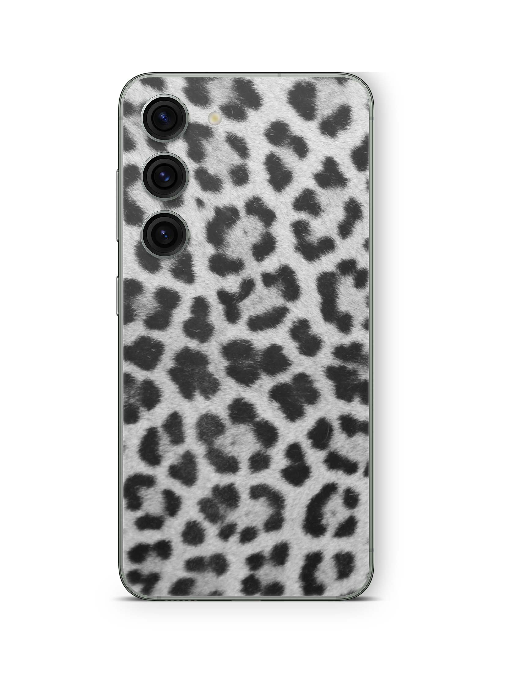 Samsung Galaxy S23 5G Skin Design Vinyl Premium Schutz Folie Leopard grau Aufkleber Skins4u   