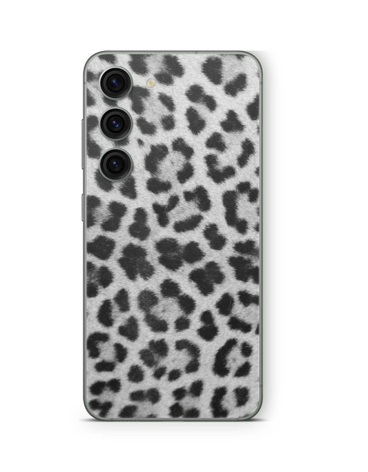 Samsung Galaxy S23 Plus Skin Design Vinyl Premium Schutz Folie Leopard grau Aufkleber Skins4u   