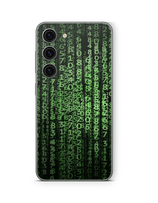 Samsung Galaxy S23 5G Skin Design Vinyl Premium Schutz Folie Matrix Aufkleber Skins4u   