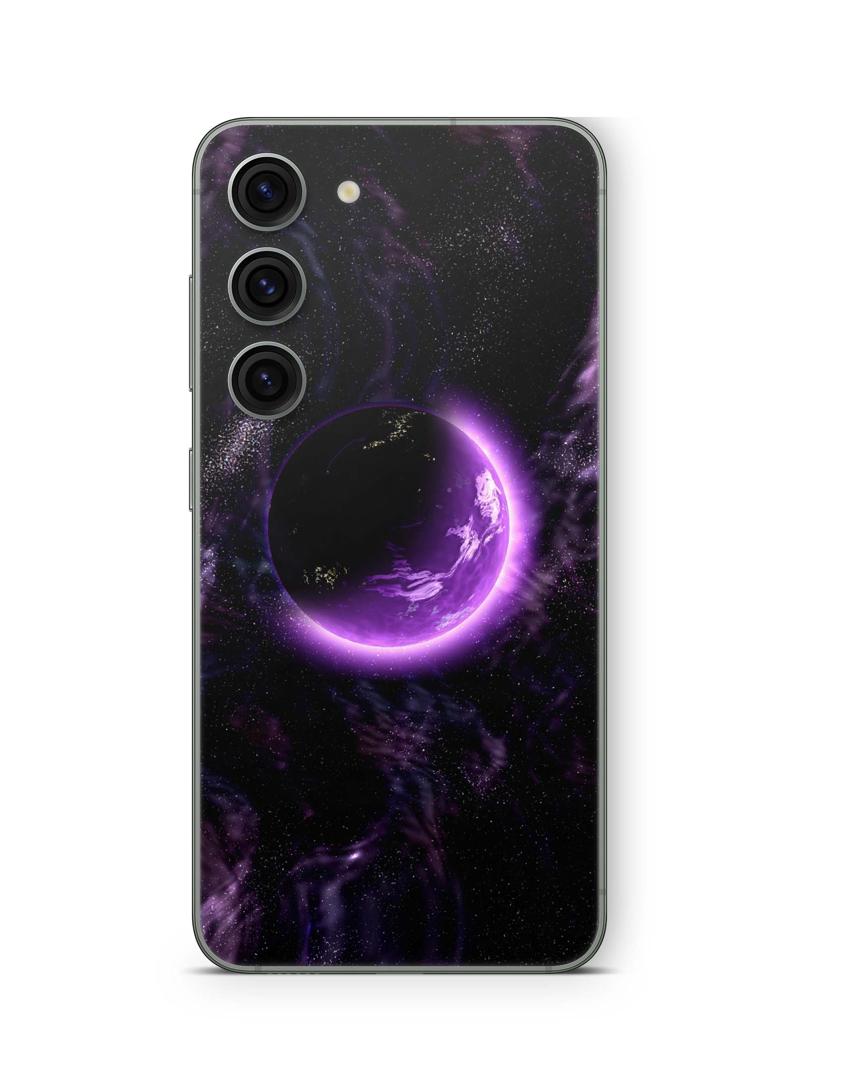 Samsung Galaxy S23 Plus Skin Design Vinyl Premium Schutz Folie Purple Space Aufkleber Skins4u   