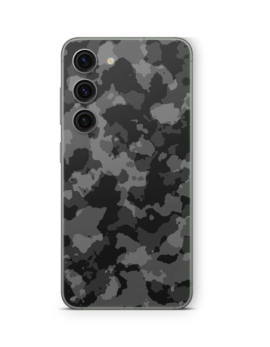 Samsung Galaxy S23 Plus Skin Design Vinyl Premium Schutz Folie Shadow Camo grey Aufkleber Skins4u   