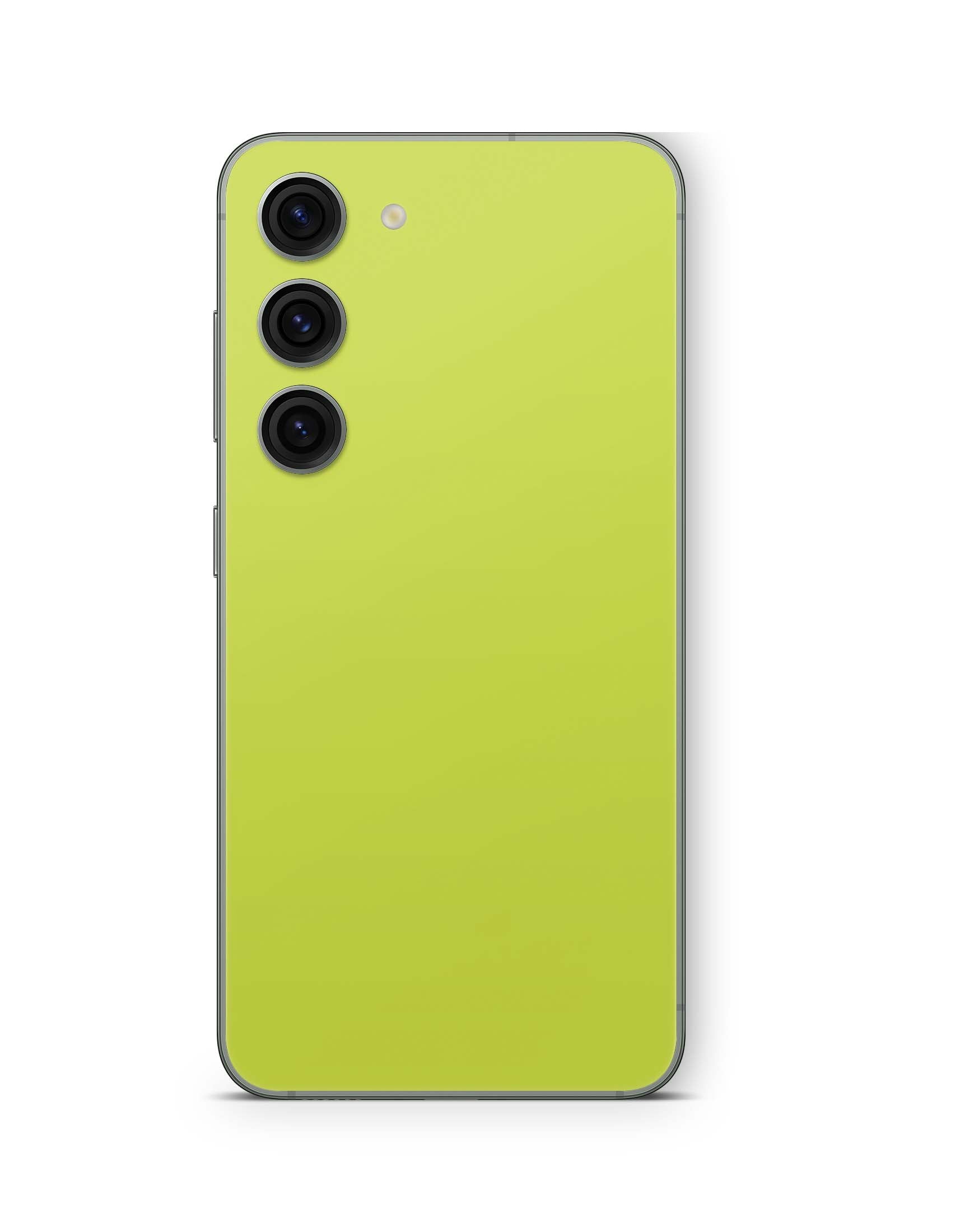 Samsung Galaxy S23 5G Skin Design Vinyl Premium Schutz Folie Solid State lime Aufkleber Skins4u   