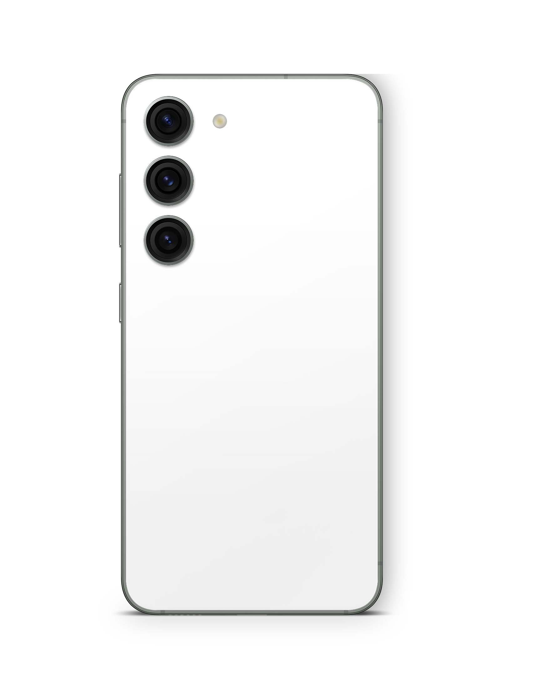 Samsung Galaxy S23 Plus Skin Design Vinyl Premium Schutz Folie Solid state weiss Aufkleber Skins4u   