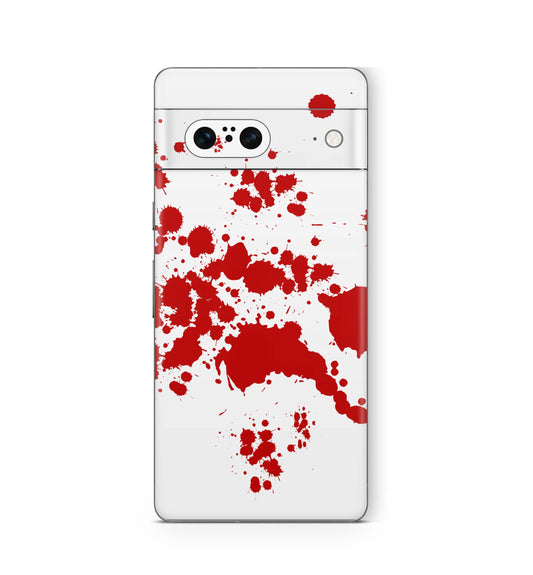 Google Pixel 7 Skin Design Vinyl Premium Aufkleber Schutzfolie Blood Aufkleber Skins4u   