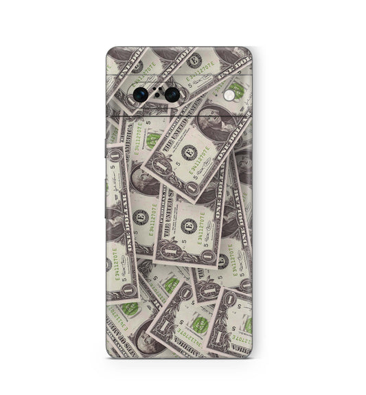 Google Pixel 6 Skin Design Vinyl Premium Aufkleber Schutzfolie Cash Aufkleber Skins4u   