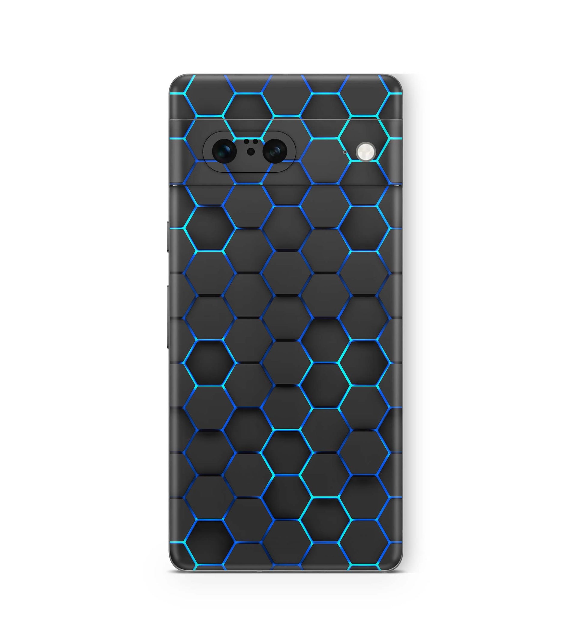 Google Pixel 7 Skin Design Vinyl Premium Aufkleber Schutzfolie Exo blau Aufkleber Skins4u   