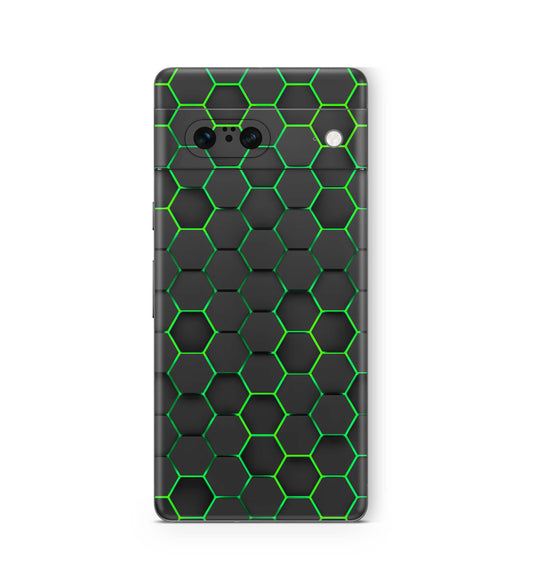 Google Pixel 6 Skin Design Vinyl Premium Aufkleber Schutzfolie Exo gruen Aufkleber Skins4u   