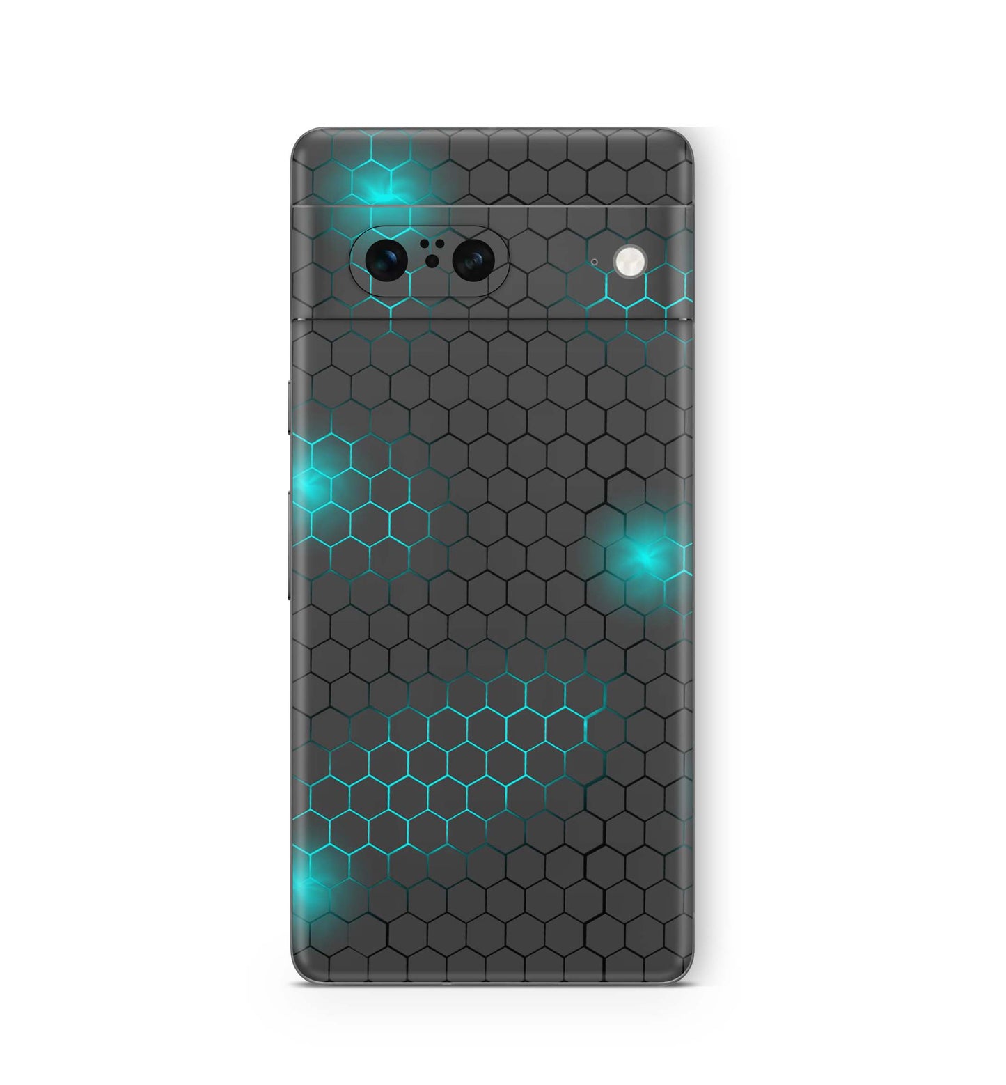 Google Pixel 7a Skin Design Vinyl Premium Aufkleber Schutzfolie Exo small blue Aufkleber Skins4u   