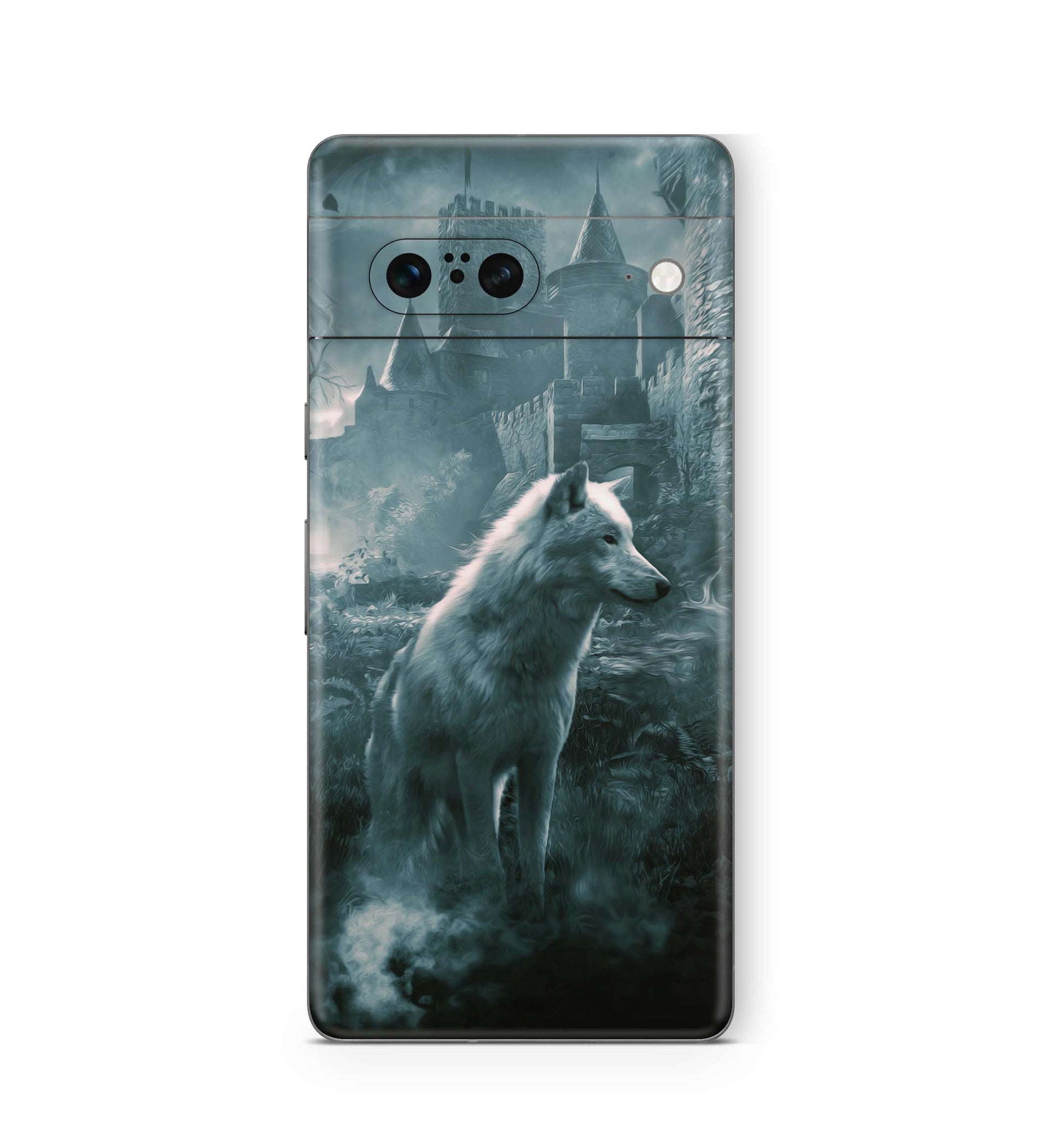 Google Pixel 7 Skin Design Vinyl Premium Aufkleber Schutzfolie Ghost Wolf Aufkleber Skins4u   