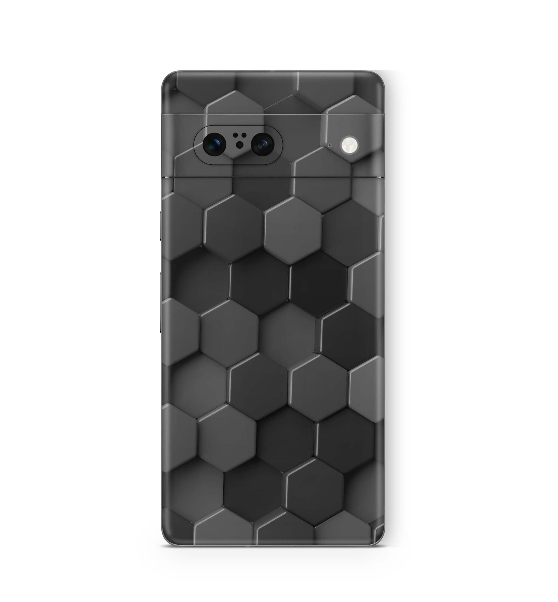 Google Pixel 7 Skin Design Vinyl Premium Aufkleber Schutzfolie Grey Honeycomb Aufkleber Skins4u   