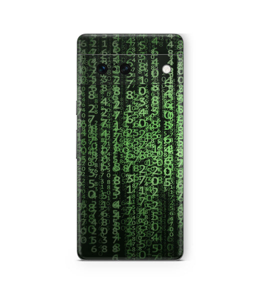 Google Pixel 6 Skin Design Vinyl Premium Aufkleber Schutzfolie Matrix Aufkleber Skins4u   