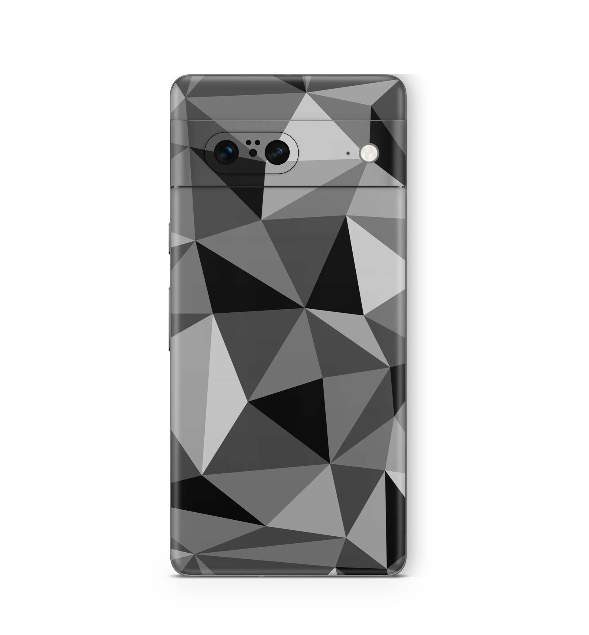 Google Pixel 7 Pro Skin Design Vinyl Premium Aufkleber Schutzfolie Polygrey Aufkleber Skins4u   